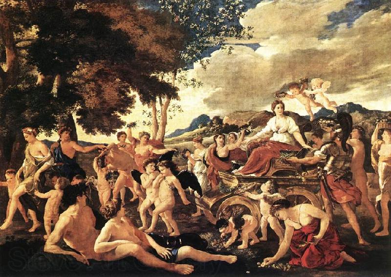 Nicolas Poussin The Triumph of Flora Spain oil painting art